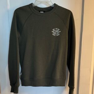 REI CO OP women's green sweatshirt XS